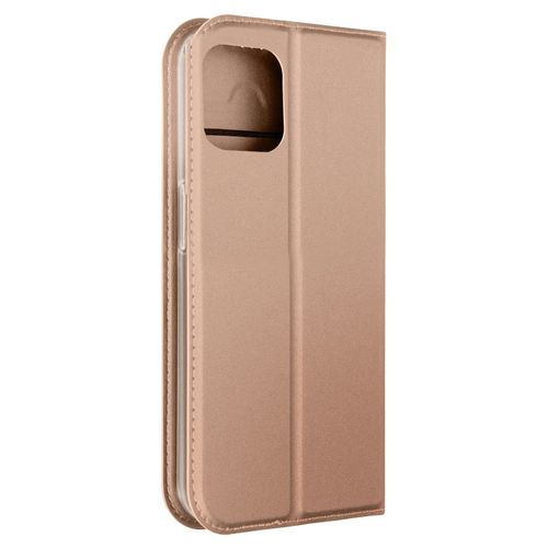 Étui Pour Iphone 15 Plus Clapet Porte-Carte Support Vidéo Dux Ducis Rose