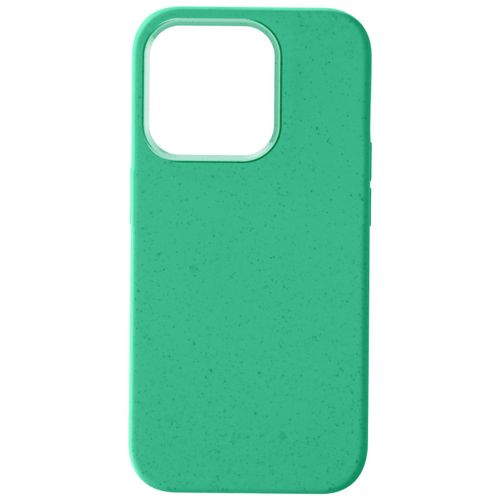 Coque Pour Iphone 15 Pro Silicone Anti-Traces Recyclable Classic Case Bio Vert