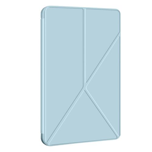 Étui Pour Samsung Tab S9 Plus Clapet Origami Support Différents Angles Bleu Ciel