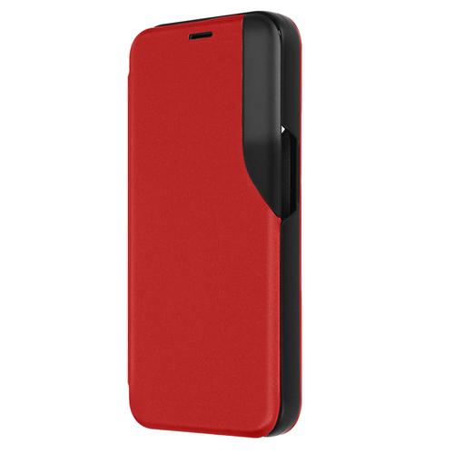 Étui Folio Pour Iphone 15 Plus Clapet Support Vidéo Rouge