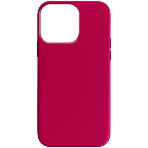 Coque Pour Iphone 15 Pro Max Semi-Rigide Soft-Touch Fast Cover Fuchsia