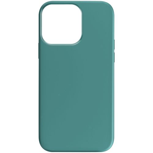 Coque Pour Iphone 15 Pro Max Semi-Rigide Soft-Touch Fast Cover Vert Foncé