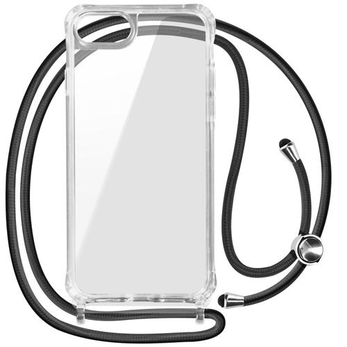 Coque Lanière Pour Iphone Se 2022, 2020, 8 Et 7 Bumper Série Corda Transparent