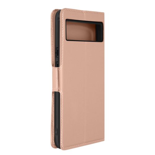Étui Pour Google Pixel 8 Porte-Carte Support Wallet Slim Rose Gold