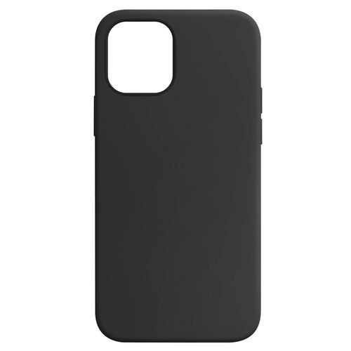 Coque Pour Iphone 12 Et Iphone 12 Pro Silicone Souple Classic Case Noir