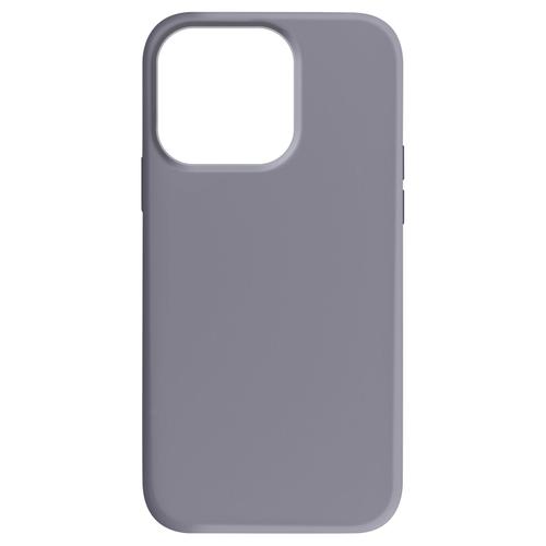 Coque Pour Iphone 15 Pro Semi-Rigide Intérieur Microfibre Moxie Gris Lavande