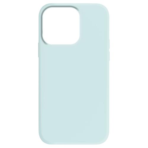 Coque Pour Iphone 15 Pro Max Semi-Rigide Intérieur Microfibre Moxie Bleu Pâle