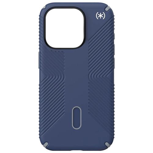 Coque Pour Iphone 15 Pro Presidio2 Grip Clicklock Speck Bleu