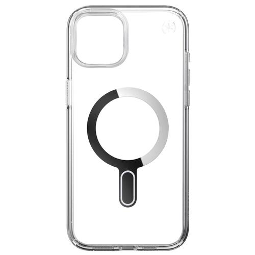 Coque Magsafe Pour Iphone 15 Plus Presidio Perfect Clear Clicklock Speck Argent