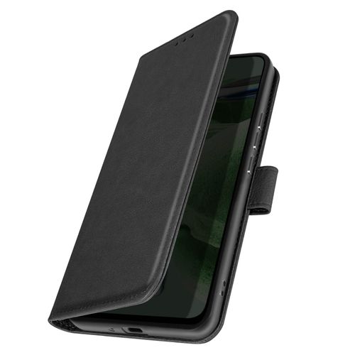 Étui Pour Iphone 6 Plus Et 6s Plus Portefeuille Et Support Vidéo Noir