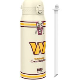 KALANKA-NFL Commanders Bouteille Thermique de Sport avec Paille Amovible, 750ml/24oz,