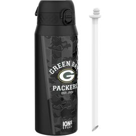 KALANKA-NFL Packers Bouteille Thermique de Sport avec Paille Amovible, 750ml/24oz,