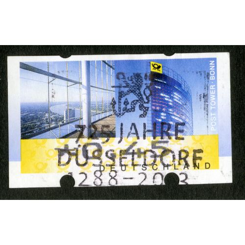 Timbre Oblitéré Deutschland, Post Tower Bonn,