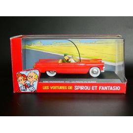 Les Voitures De Spirou Et Fantasio Ford Thunderbird 1955 Les Pirates Du Silence