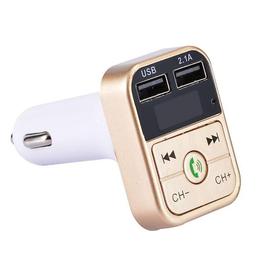 Transmetteur audio GENERIQUE Bluetooth allume-cigare MP3 FM transmetteur  sans fil double chargeur Kit mains-libres LCD USB
