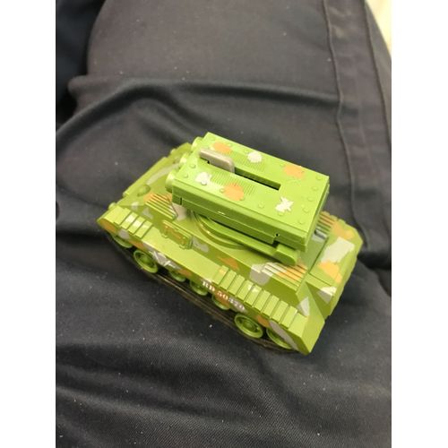 Engin Militaire Char Lance Missiles - Majorette