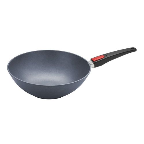 Wok En Fonte 30 Cm Avec Manche Amovible Diamond Lite