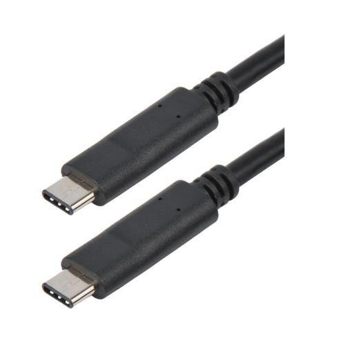 CORDON USB 3.1 GEN 1 - C M/M - 3A - NOIR - 2 M ERARD - 2402