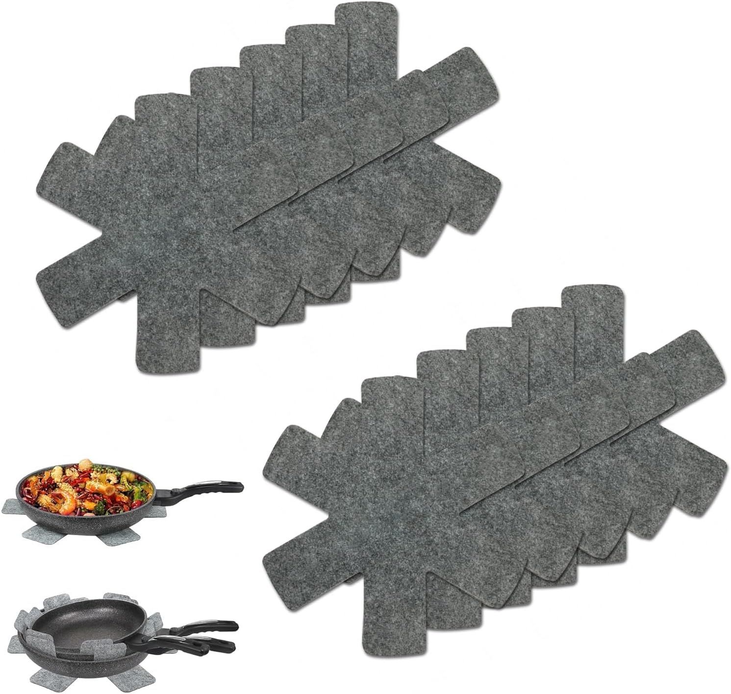 Protection Casserole Protege Poele,10 Pièces Protection Casseroles ...