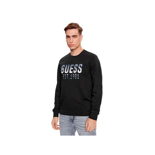 Sweat Guess Est 1981 Homme Noir