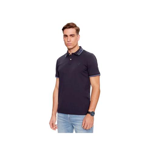 Polo Guess Triangle G Homme Bleu