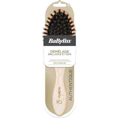 Brosse À Cheveux Babyliss Bois Pneumatique 100/100 Sanglier Fsc 