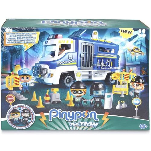 Camion De Police D'action Pinypon