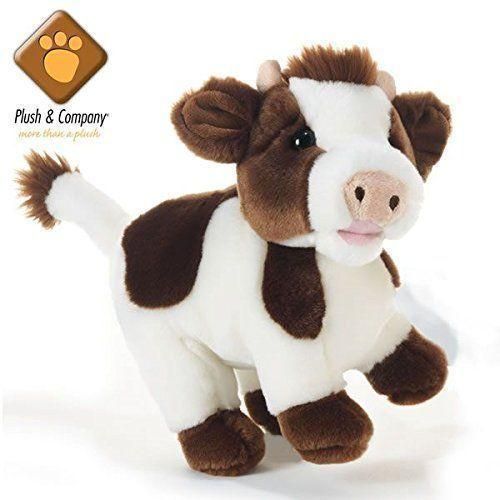 Peluche Company Pièce Rouge Vache 15798