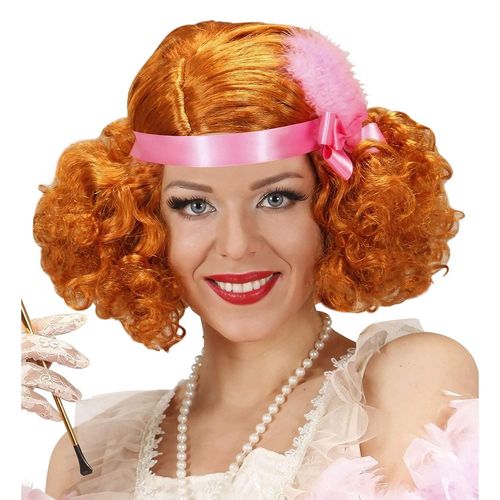 Perruque Burlesque Rouge B9078