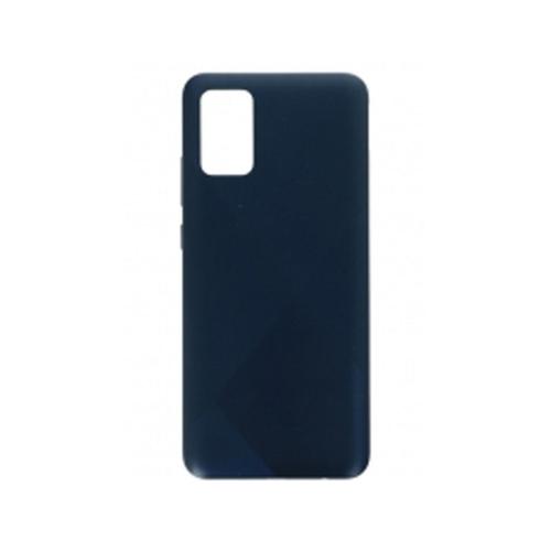 Vitre Arrière (Cache Batterie) Pour Samsung Galaxy A02s A025g 166mm Bleu + Logo