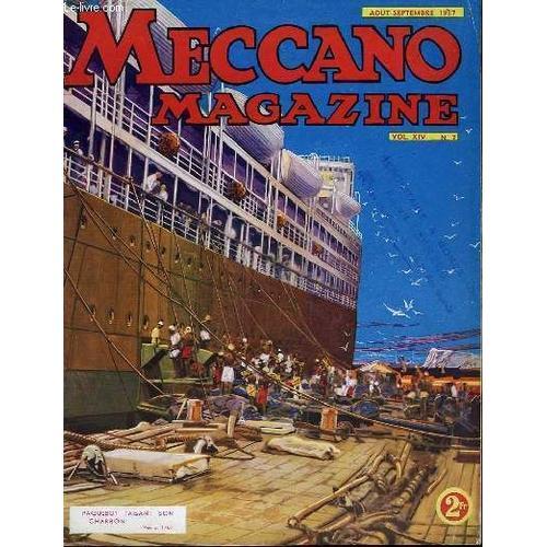 Meccano Magazine. Vol. Xiv N°7 : Paquebot Faisant Son Charbon
