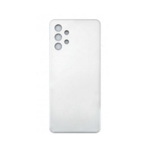 Vitre Arrière (Cache Batterie) Avec Adhésif Pour Samsung Galaxy A32 5g Blanc + Logo