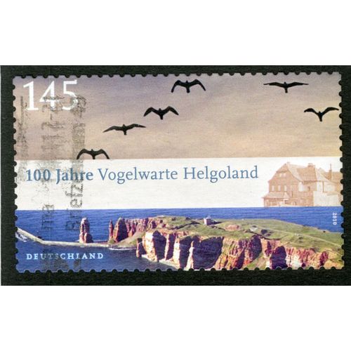 Timbre Oblitéré Deutschland, 100 Jahre Vogelwarte Helgoland, 2010, 145