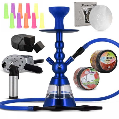 Pack Chicha Altair Khephren Sultan Bleu prêt à l emploi