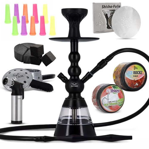 Pack Chicha Altair Khephren Sultan Noir prêt à l emploi