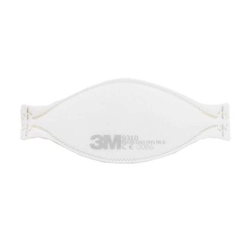 Masque 3M 9310 anti-poussières pliable FFP1 sans soupape x 10