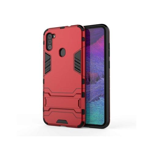 Coque Samsung Galaxy A11 Lemontti Antichoc Rouge