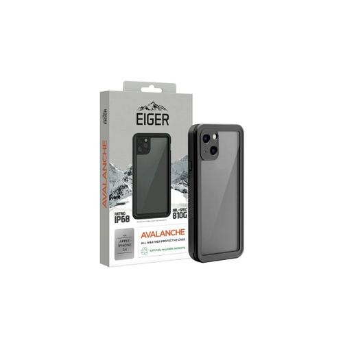 Coque Iphone 14 Eiger Avalanche Noir