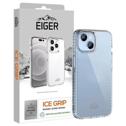 Eiger Coque Ice Grip Iphone 15 Transparente