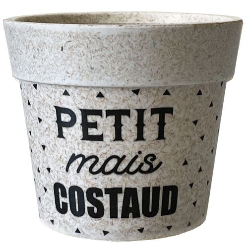 Cache Pot Petit Mais Costaud En Bambou
