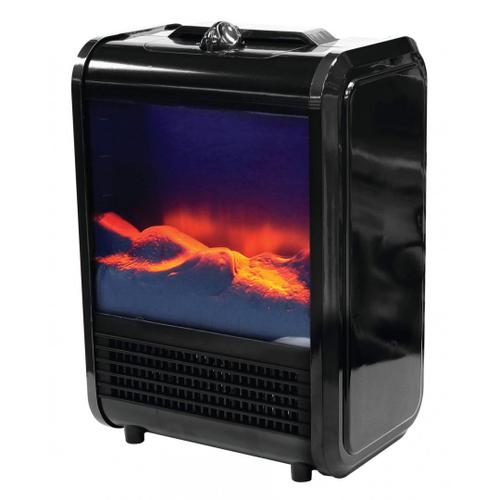 [JAMAIS UTILISÉ] Cheminée noir Max Heater | VENTEO | Cheminée compacte et portable | Noir | Adulte | Effet flamme réglable 1500W