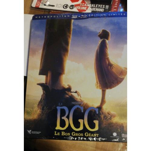 Blu Ray 3d + Blu Ray Edition Limitée Bgg Le Bon Gros Géant