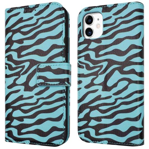 Imoshion Étui De Téléphone Portefeuille Design Iphone 11 Black Blue Stripes