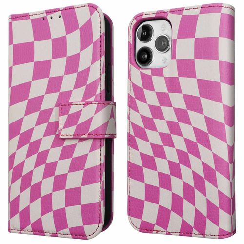 Imoshion Étui De Téléphone Portefeuille Design Iphone 12 (Pro) Retro Pink