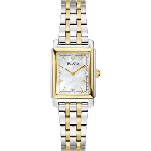 Ladies Watch Bulova 98p220, Quartz, 21mm, 3atm