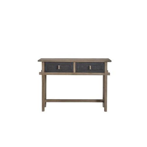 Bois Dessus Bois Dessous - Junko Console En Pin Massif Recyclé - Gris