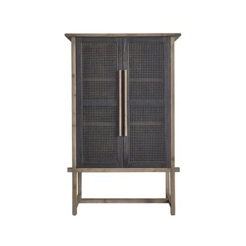 Bois Dessus Bois Dessous - Junko Armoire En Pin Massif Recyclé - Gris
