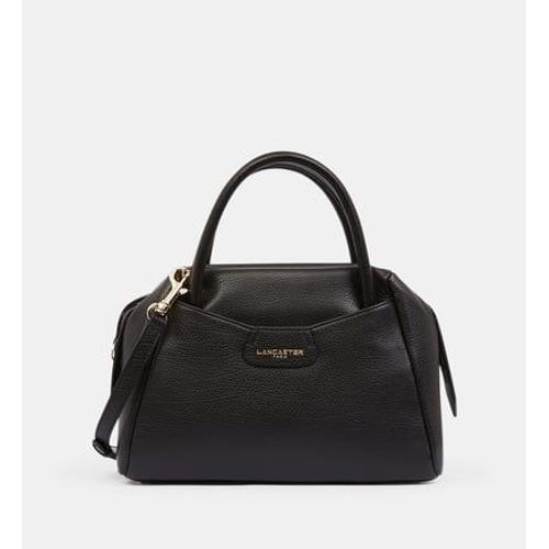 Lancaster - Sac cabas Dune cuir grainé - Noir