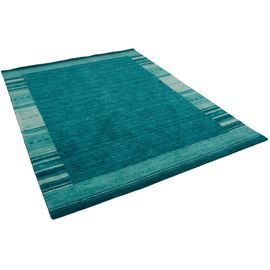 Pergamon Natur Laine Tapis Gabbeh Esta Pétrole 140x200 Cm