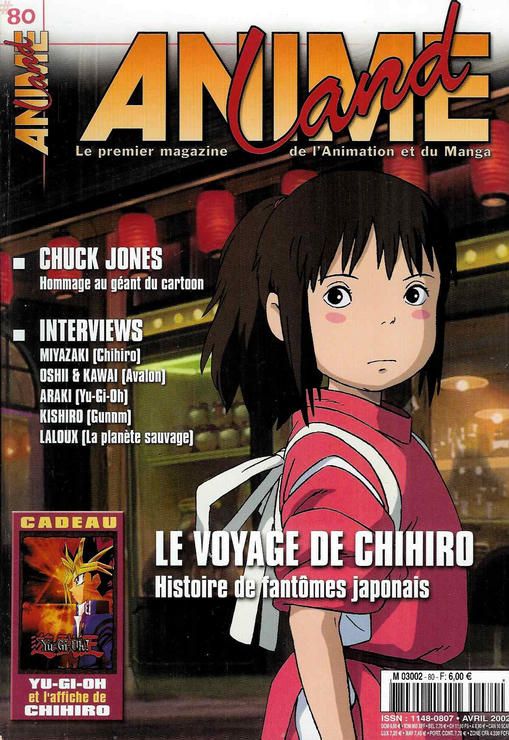 Animeland N° 80, Le Voyage De Chihiro